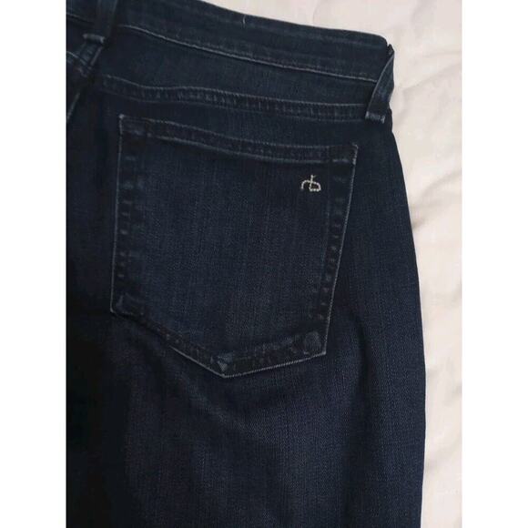 Rag & Bone Dre Low-Rise Slim Boyfriend Jeans Bayview Women’s Size 26 Blue Nice - Picture 10 of 11